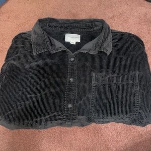 Women’s cropped corduroy jacket, American Eagle